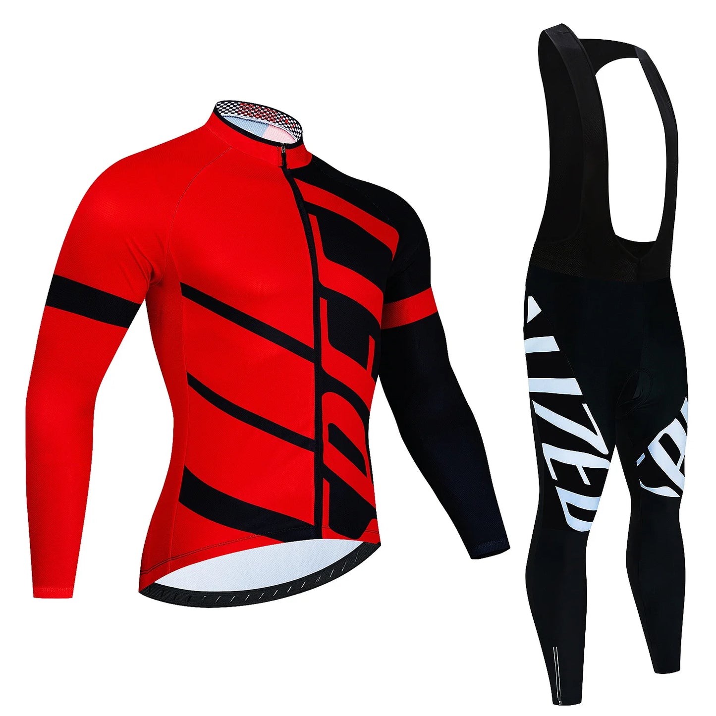 New Team Autumn Cycling Jersey Set Ropa Ciclismo Men Long Sleeve Bike Clothing MTB Maillot Road Bicycle Bibs Uniform