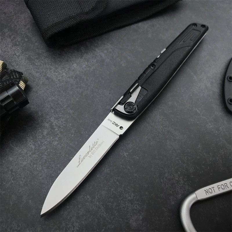 Multi-functional Folding Knife Made with Durable 440C Steel Outdoor Camping Hiking EDC Adventure Survival Tool Fishing Knife
