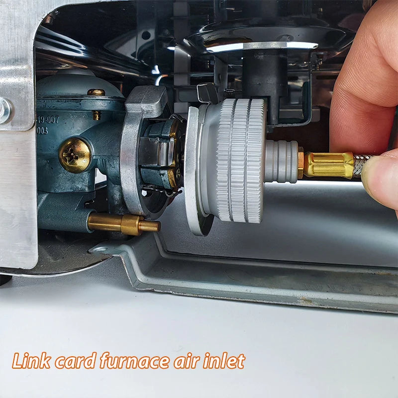 Pandatour Outdoor Camping Stove Butane Gas Adapter Split Stove Converter Connection Hose Outdoor Cooking Equipment Accessories