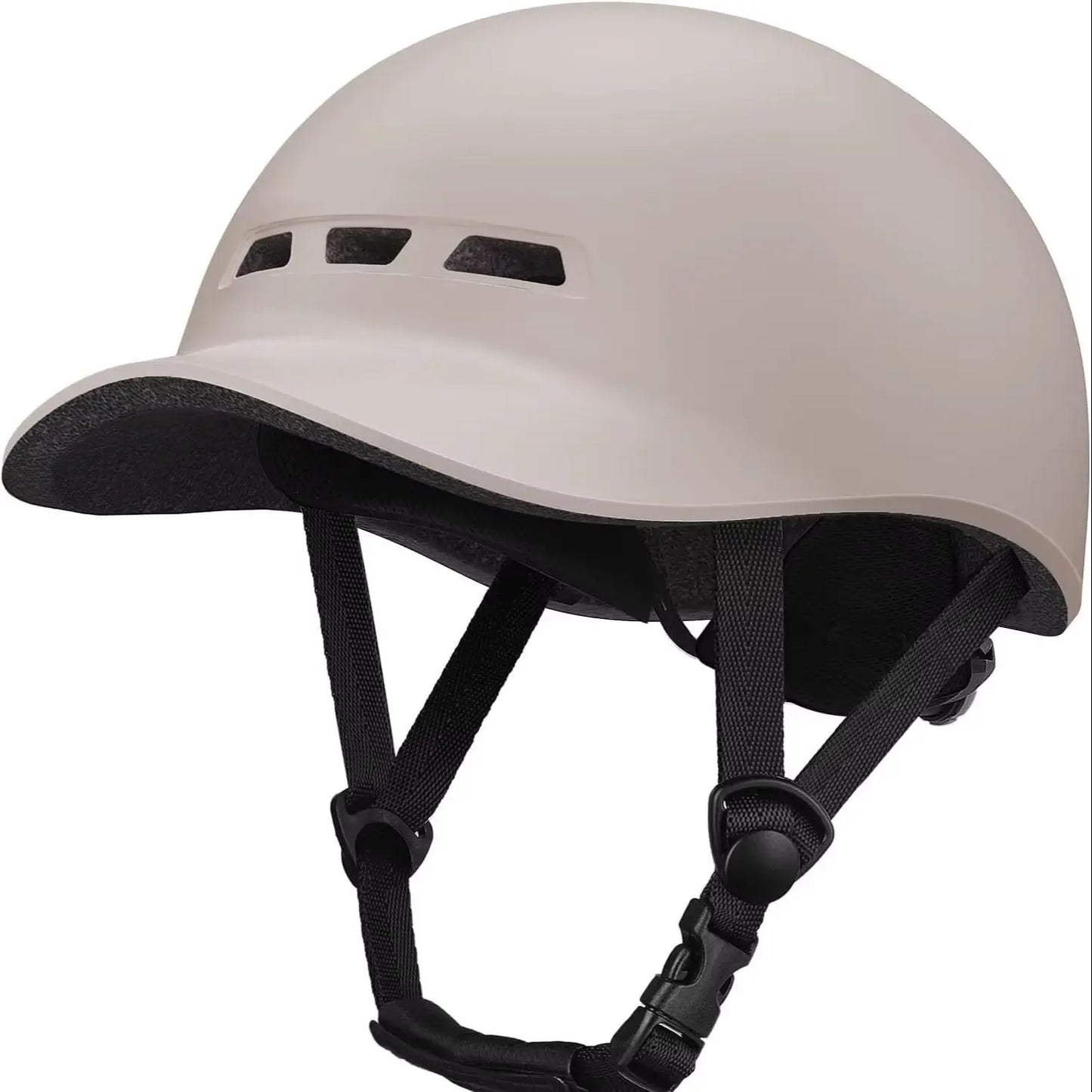 Bike Helmet, Motorcycle Helmet Man, Mountain Bikes - Men Women Adult Baseball Cap Style Lightweight Adjustable Cycling Helmet for Road Biking, Urban Commuter, Mountain Trails, Also Suitable for Motorcycle Riding (CPSC Certifi
