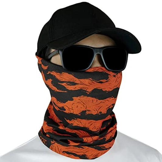 Fishing Face Mask Neck Gaiter for Men and Women - Face Cover Scarf for Sun Protection, Hiking, Running and Outdoors