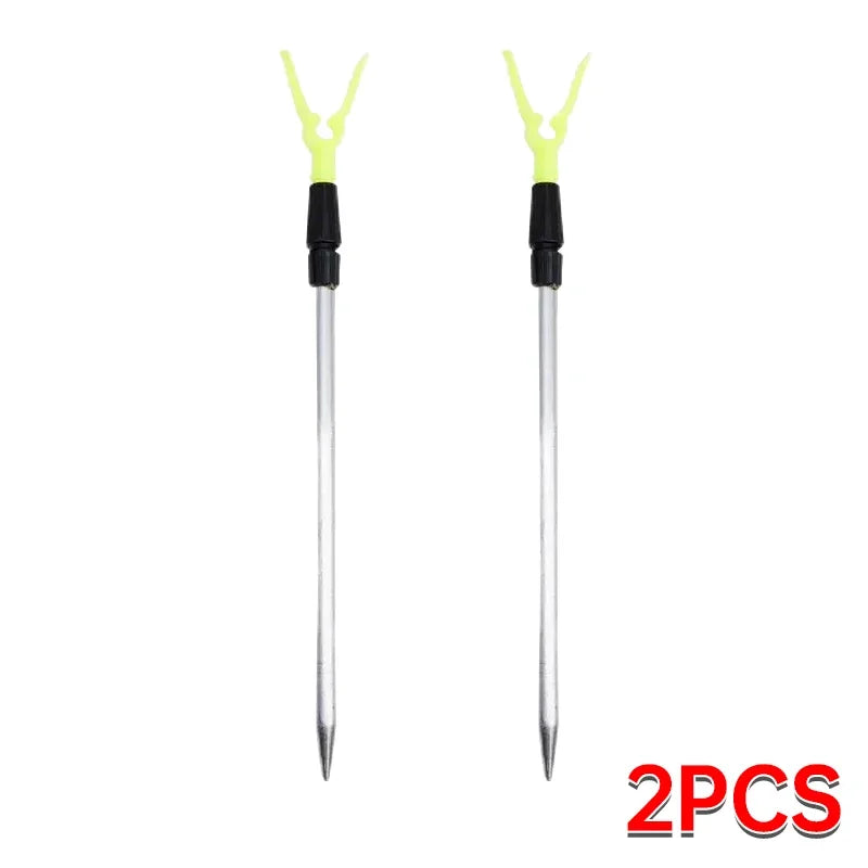 1-5PCS Retractable Fishing Rod Stand, Ground Fishing Rod Stand, Surf Catfish Rod Stand, Suitable for Bank Ground Sand