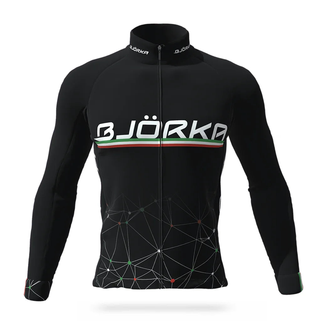 Spring/summer Men's Long Sleeve Thin Cycling Jackets Bicycle Breathable Jersey Uv Protection 3 Rear Pockets Bike Shirts