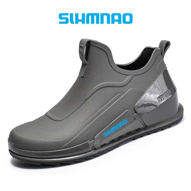 2025 New Outdoor Waterproof Fishing Shoes Hunting Sports Shoes Bicycle Rubber Shoes Anti Slip Lightweight Waterproof Shoes