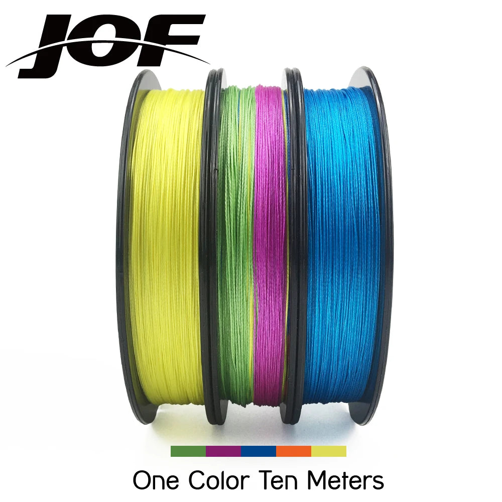 JOF X8 PE Braided Fishing Line Pesca Carp Multifilament Fly Wire Japanese Saltwater 150M 300M 500M 15LB-100LB