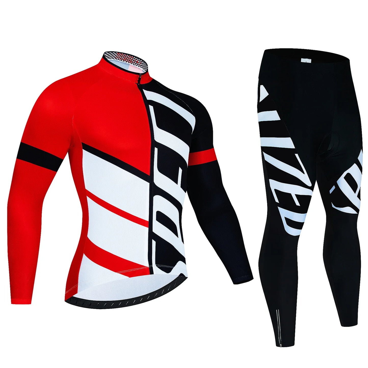 New Team Autumn Cycling Jersey Set Ropa Ciclismo Men Long Sleeve Bike Clothing MTB Maillot Road Bicycle Bibs Uniform