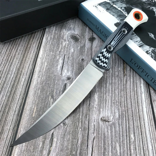 BM 15500 Hunt Meatcrafter Tactical Straight Knife Wilderness Survival Hunting Self Defense Outdoor Portable with Sheath Tools
