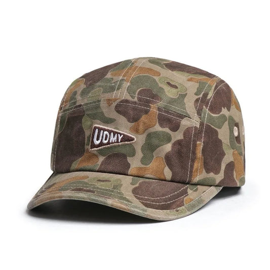 Spring and Autumn Workwear Camouflage Baseball Cap, Fashionable and Versatile, Korean Style Hip-Hop Street Personalized Dad Hat