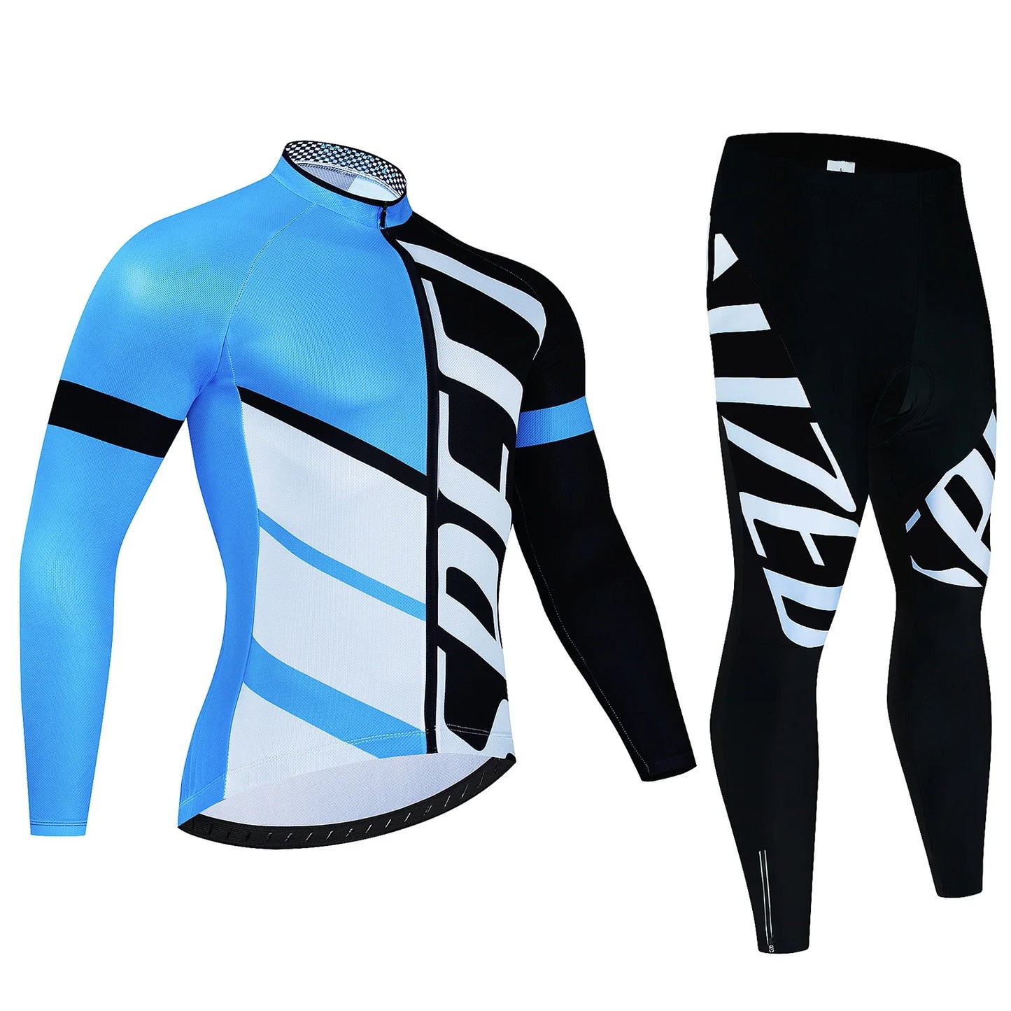 New Team Autumn Cycling Jersey Set Ropa Ciclismo Men Long Sleeve Bike Clothing MTB Maillot Road Bicycle Bibs Uniform