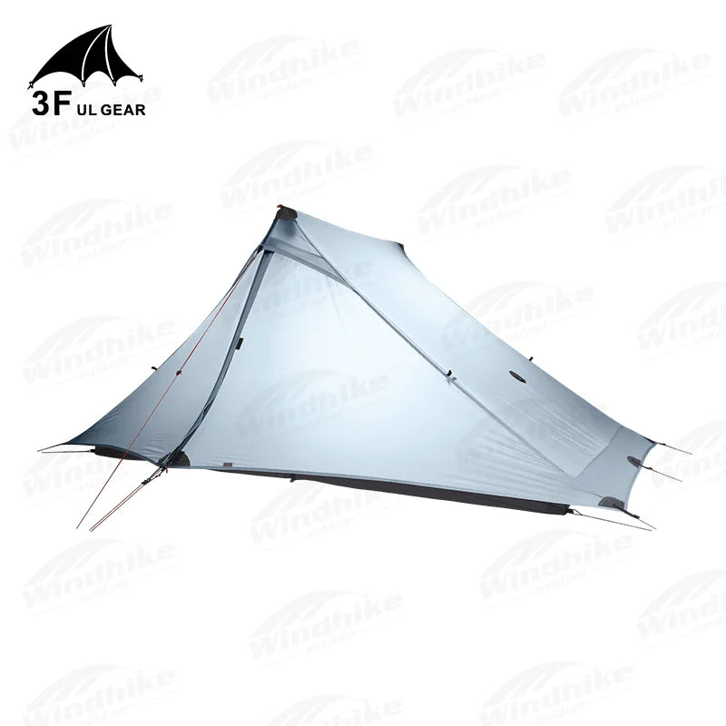 3F UL GEAR LanShan 2 Pro Roof Tent Ultralight Double Layer Tent for 2 Persons Outdoor Camping Hiking Trekking 3/4 Season