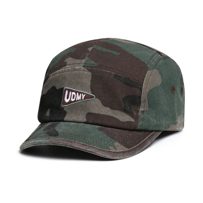 Spring and Autumn Workwear Camouflage Baseball Cap, Fashionable and Versatile, Korean Style Hip-Hop Street Personalized Dad Hat