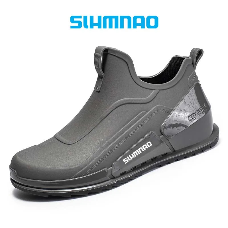 2025 New Outdoor Waterproof Fishing Shoes Hunting Sports Shoes Bicycle Rubber Shoes Anti Slip Lightweight Waterproof Shoes