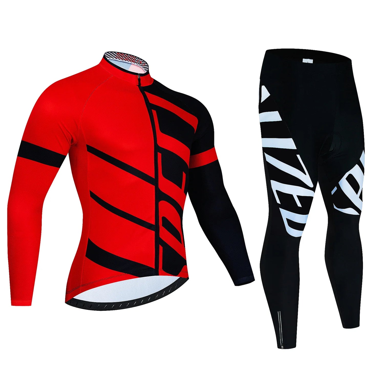 New Team Autumn Cycling Jersey Set Ropa Ciclismo Men Long Sleeve Bike Clothing MTB Maillot Road Bicycle Bibs Uniform