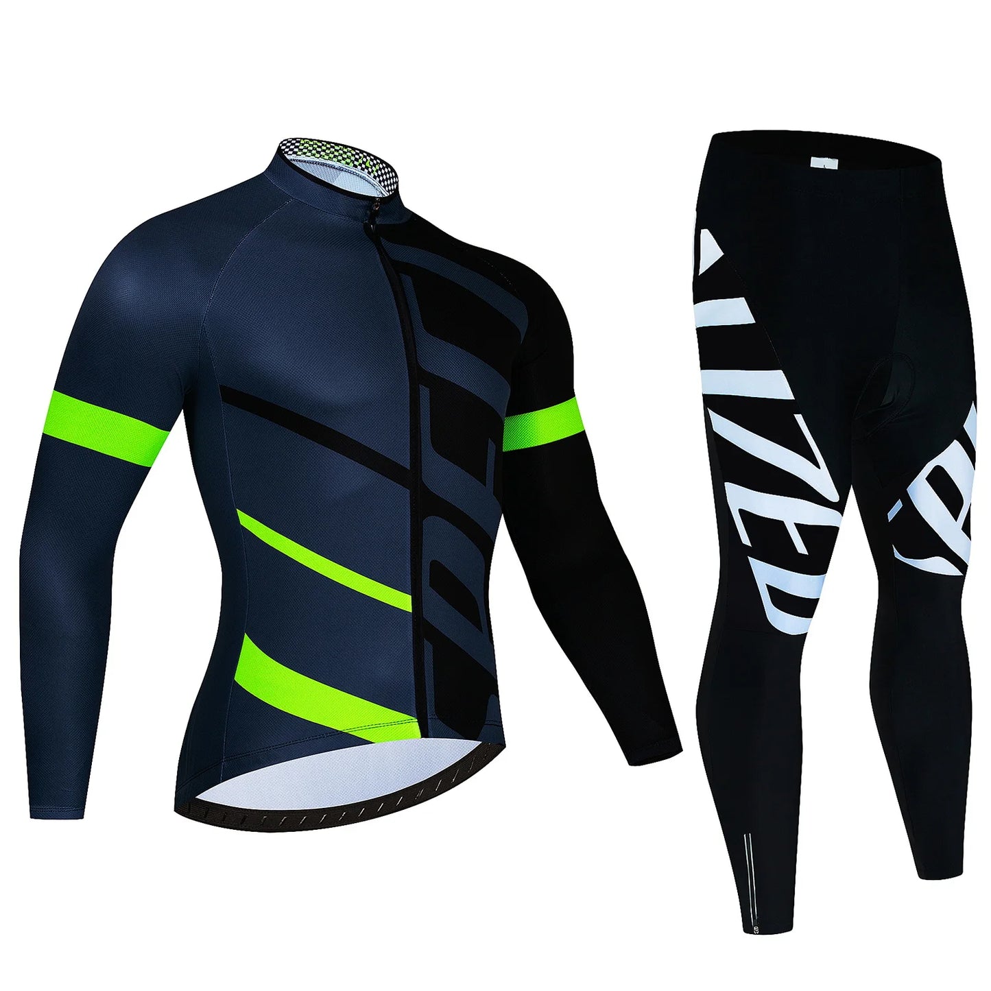 New Team Autumn Cycling Jersey Set Ropa Ciclismo Men Long Sleeve Bike Clothing MTB Maillot Road Bicycle Bibs Uniform