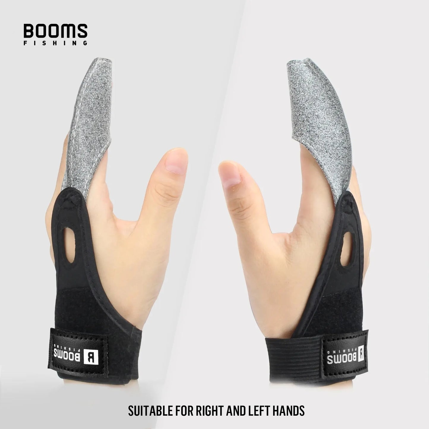 Booms Fishing FG1 Single Finger Protector Fly Fishing Gloves Non-Slip Breathable, Surf Casting Glove Fishing Tools Accessories
