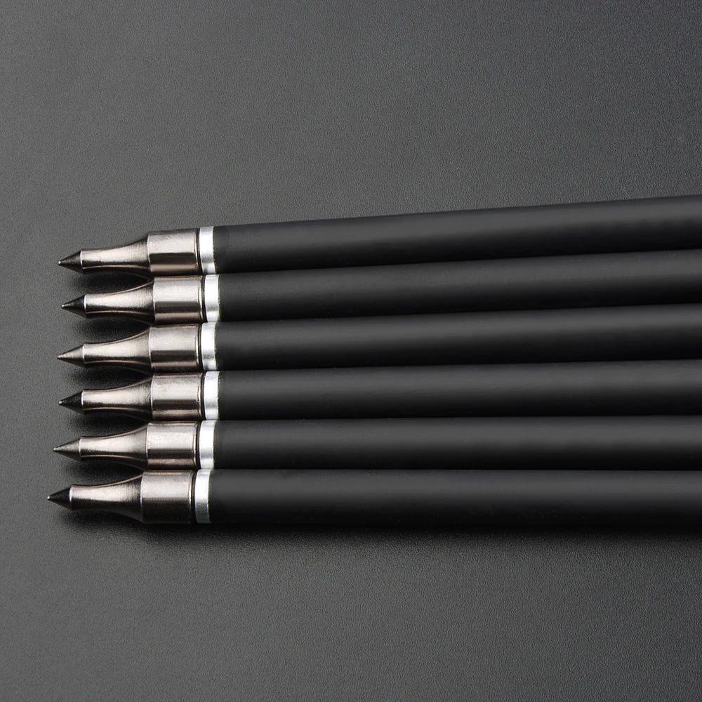 12pcs Mixed Carbon Arrows 4inch Turkey Feather Spine 500 ID6.2mm OD7.8mm Shaft 100 Gr Arrowheads Bow Hunting Shooting Acc