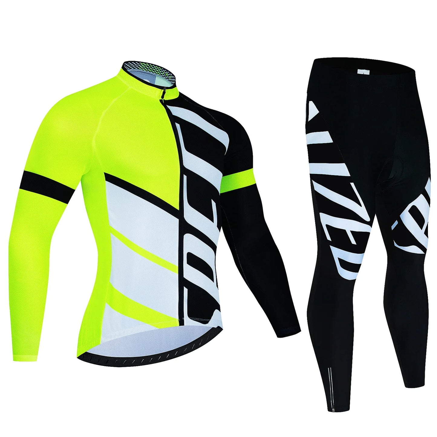 New Team Autumn Cycling Jersey Set Ropa Ciclismo Men Long Sleeve Bike Clothing MTB Maillot Road Bicycle Bibs Uniform