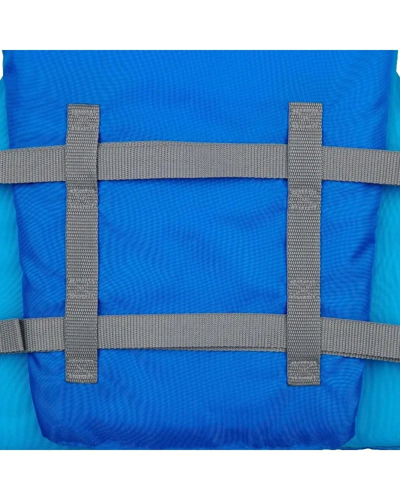 X2O Universal Adult 2X/3X Life Vest and Jacket, (50" - 60" Chest), Blue Ocean Coral, Unisex