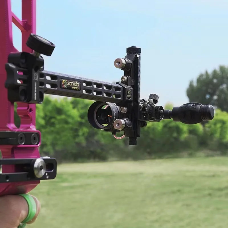 Sanlida X10 Sight Scope 29mm Long 6X 8X Lens Accuracy Archery Shooting