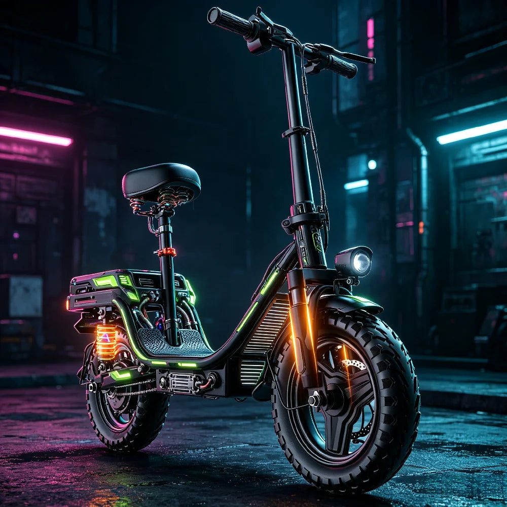 Factory Original 750W 14 Inch Electric Bike,UL2849 Safe Adjustable Seat Front Brake,Adult Urban Ebike US Local Fast Shipping