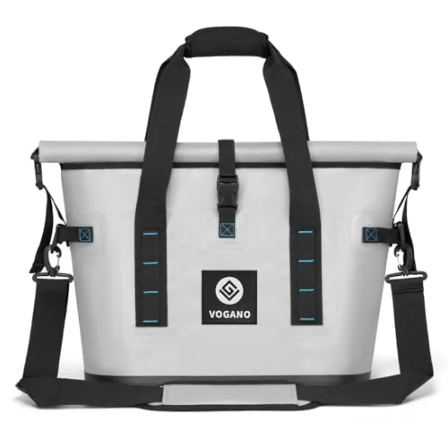 Soft Cooler - Insulated Leak-Proof Large Cooler with Roll-Top Waterproof Seal Portable Ice Chest for Camping, Beach, Travel, Pi