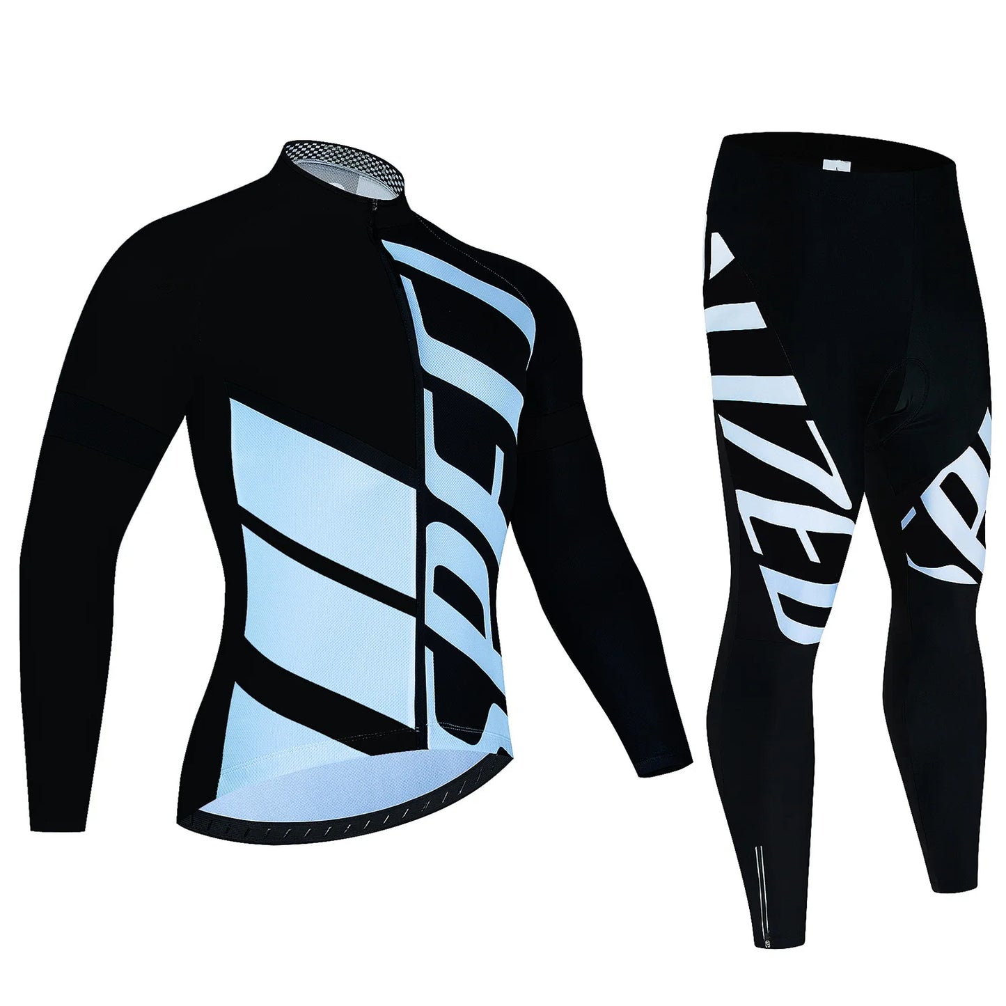 New Team Autumn Cycling Jersey Set Ropa Ciclismo Men Long Sleeve Bike Clothing MTB Maillot Road Bicycle Bibs Uniform