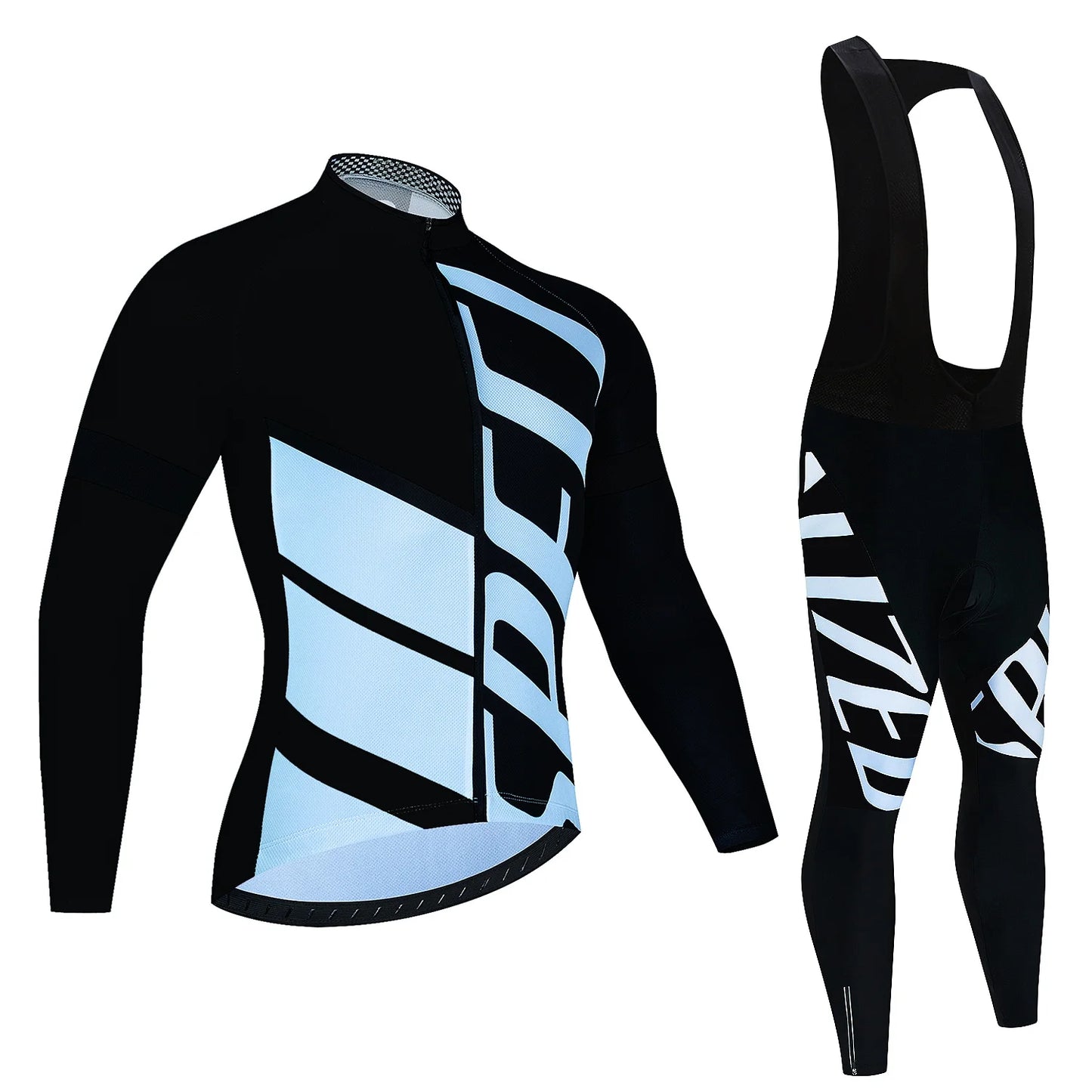 New Team Autumn Cycling Jersey Set Ropa Ciclismo Men Long Sleeve Bike Clothing MTB Maillot Road Bicycle Bibs Uniform