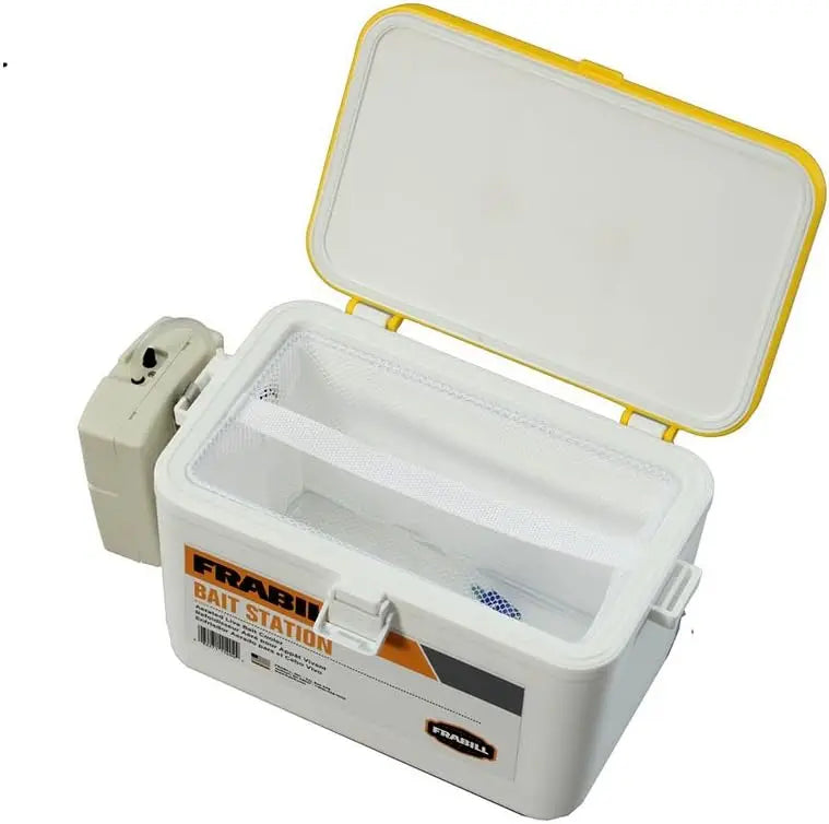 8-Quart Portable Bait Bucket with Aerator for Fishing