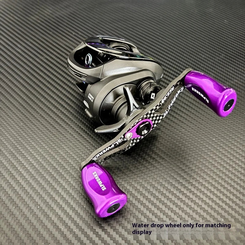 NEW 20g Fishing Reels Rocker Arm Drip Wheel Carbon Rocker Arm Universal Carbon Fiber Rocker Arm Drip Wheel Refitting Accessories