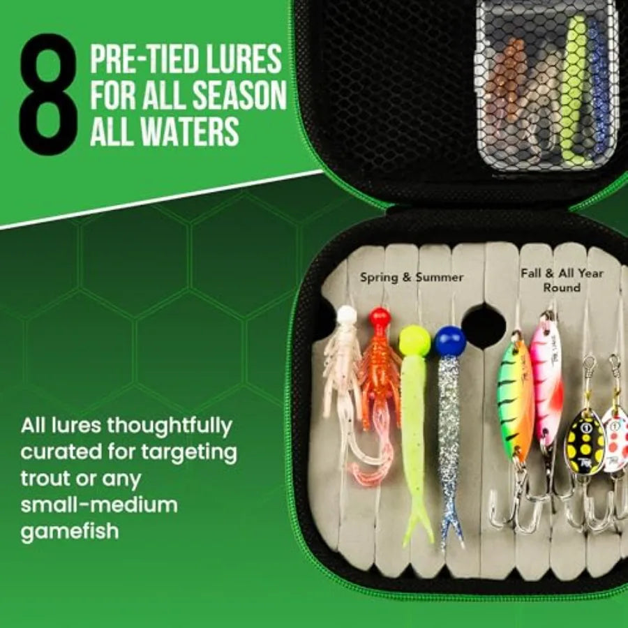 Amundson Savvy Rider Trek All-in-One Fishing Combo