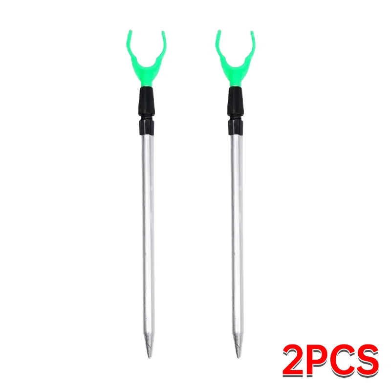 1-5PCS Retractable Fishing Rod Stand, Ground Fishing Rod Stand, Surf Catfish Rod Stand, Suitable for Bank Ground Sand