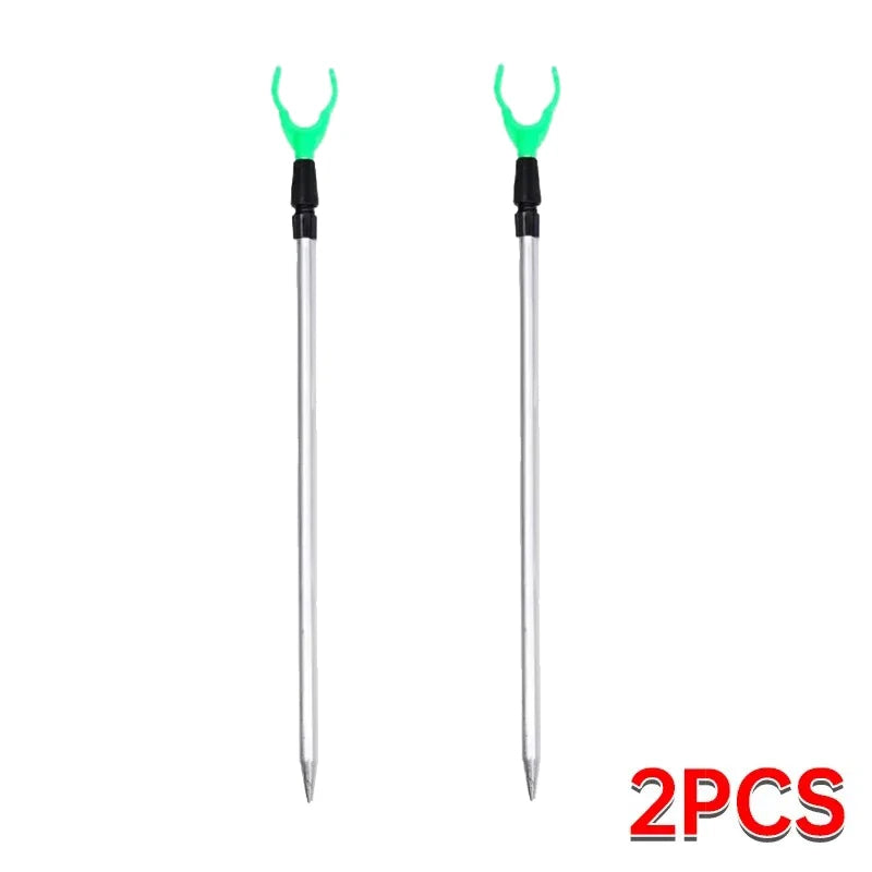 1-5PCS Retractable Fishing Rod Stand, Ground Fishing Rod Stand, Surf Catfish Rod Stand, Suitable for Bank Ground Sand