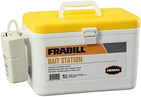 8-Quart Portable Bait Bucket with Aerator for Fishing
