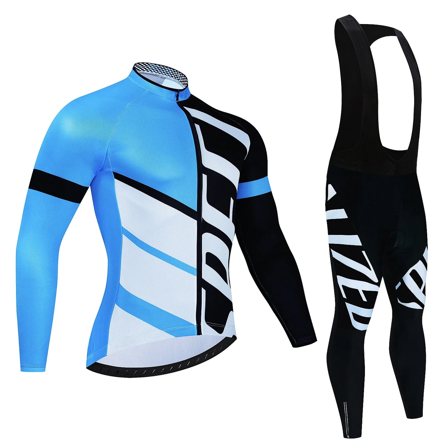 New Team Autumn Cycling Jersey Set Ropa Ciclismo Men Long Sleeve Bike Clothing MTB Maillot Road Bicycle Bibs Uniform