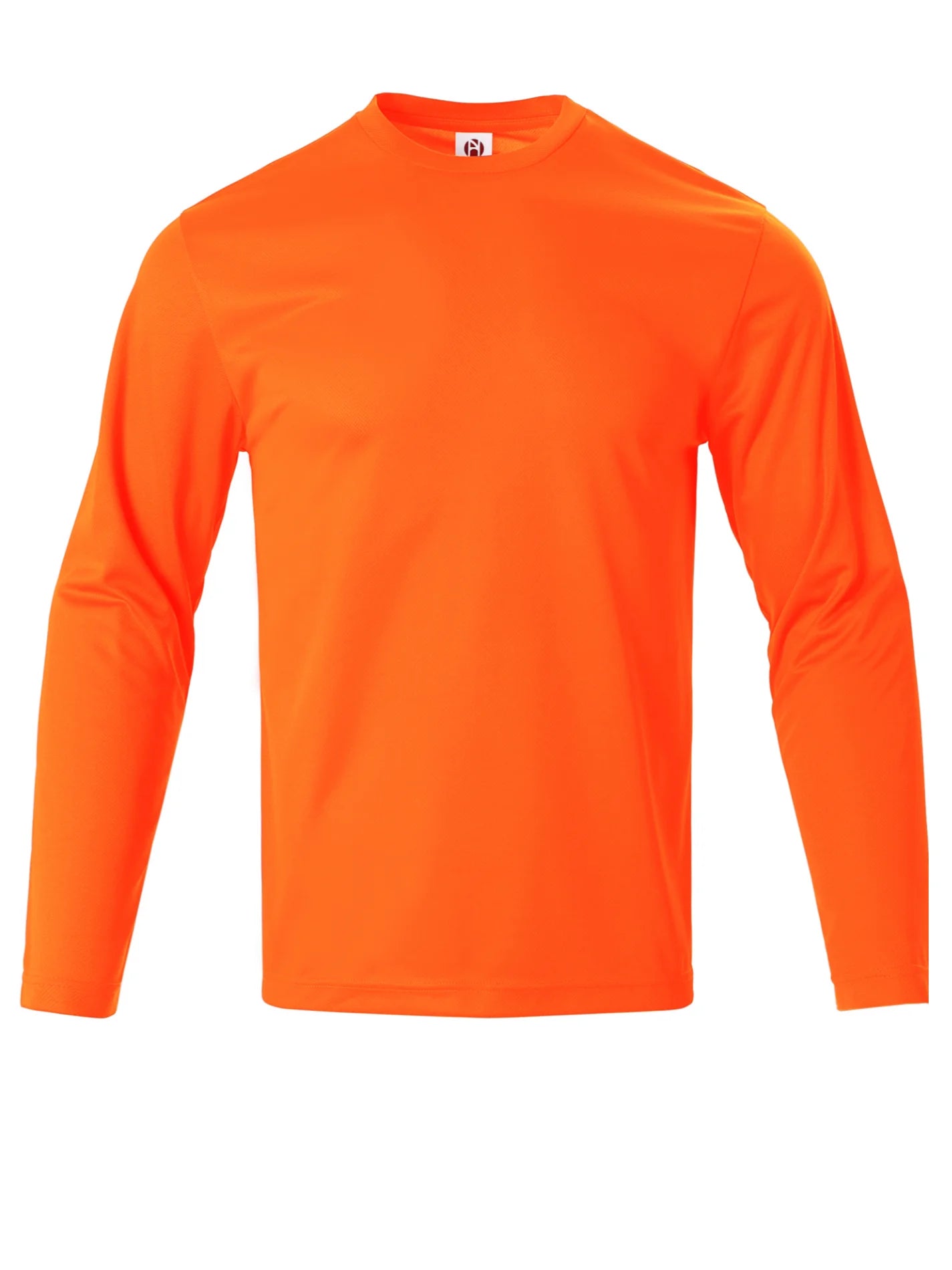 Mens Long Sleeve Shirts UPF 50+ Sun Protection Casual Quick Dry Crew Neck Work Shirts Athletic Cycling Hiking Workout T-Shirts