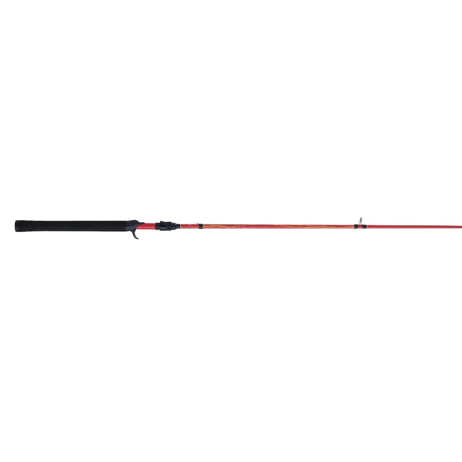 Vigilante Casting Rod, 7' Medium Fishing Rod for freshwater fishing, graphite composite material, black color, ultra-sensitive