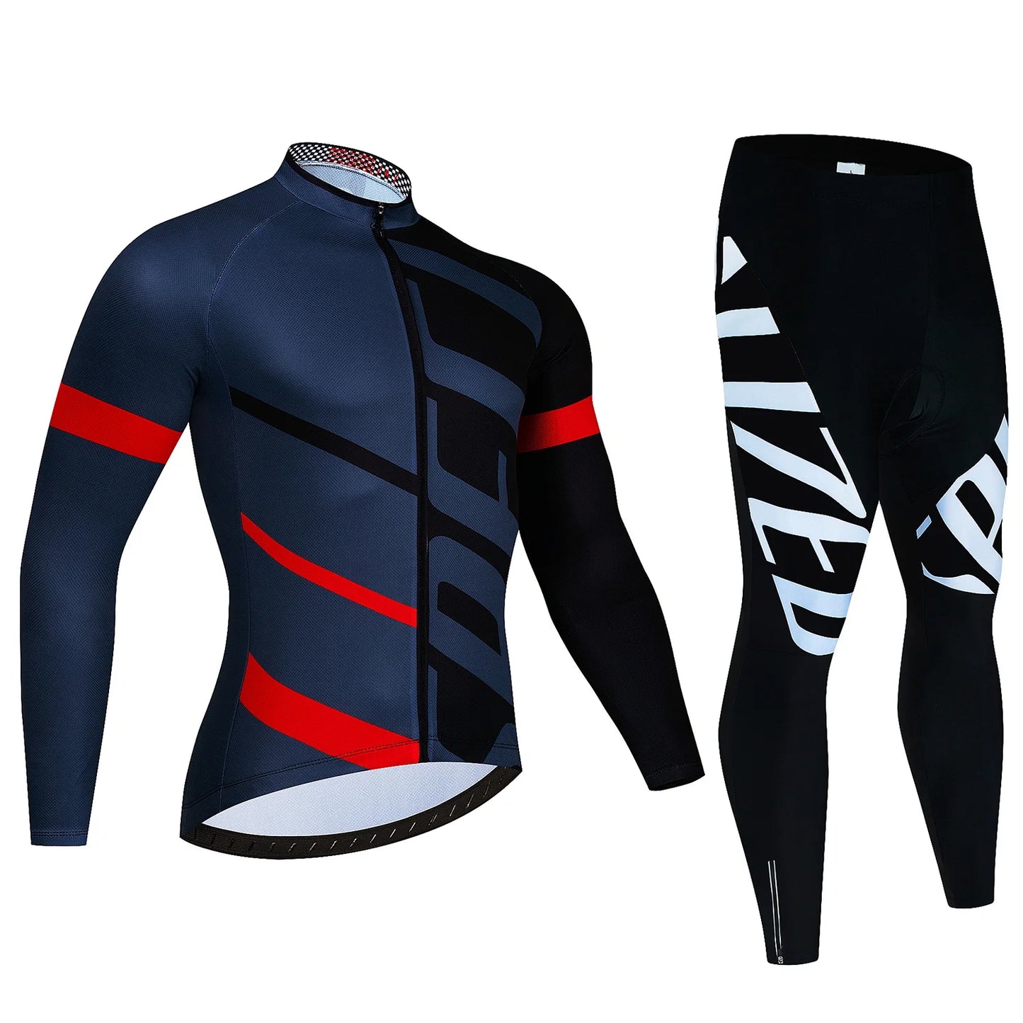 New Team Autumn Cycling Jersey Set Ropa Ciclismo Men Long Sleeve Bike Clothing MTB Maillot Road Bicycle Bibs Uniform