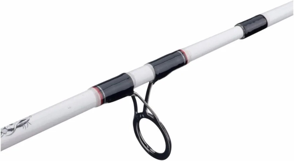 7' Catfish Spinning Fishing Rod and Reel Combo, Ugly Tech Construction with Clear Tip Design, 2-Piece Moderate Fast Action Rod