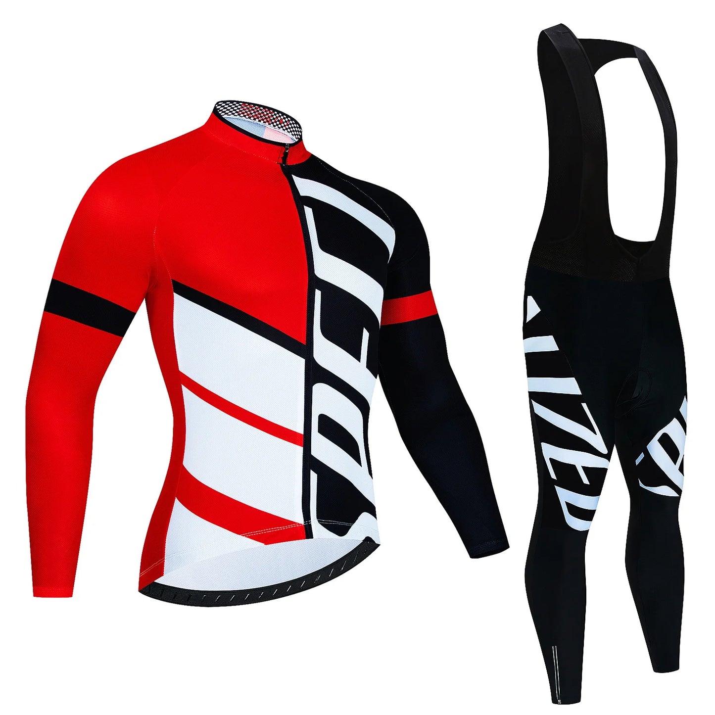 New Team Autumn Cycling Jersey Set Ropa Ciclismo Men Long Sleeve Bike Clothing MTB Maillot Road Bicycle Bibs Uniform