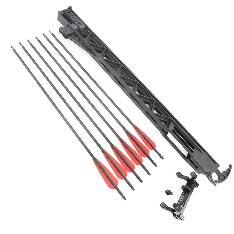 Powerful Compound Bow Shooting Catapult Six Continuous Fire Arrow for Outdoor Hunting Continuous RH Delivery accessories
