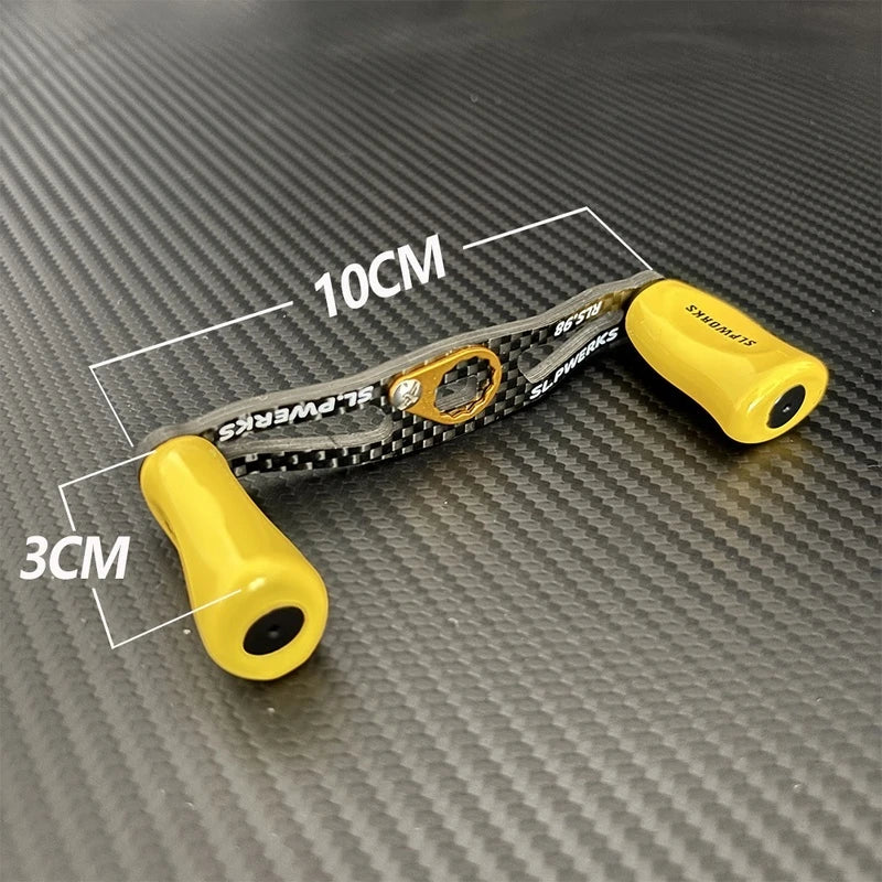 NEW 20g Fishing Reels Rocker Arm Drip Wheel Carbon Rocker Arm Universal Carbon Fiber Rocker Arm Drip Wheel Refitting Accessories