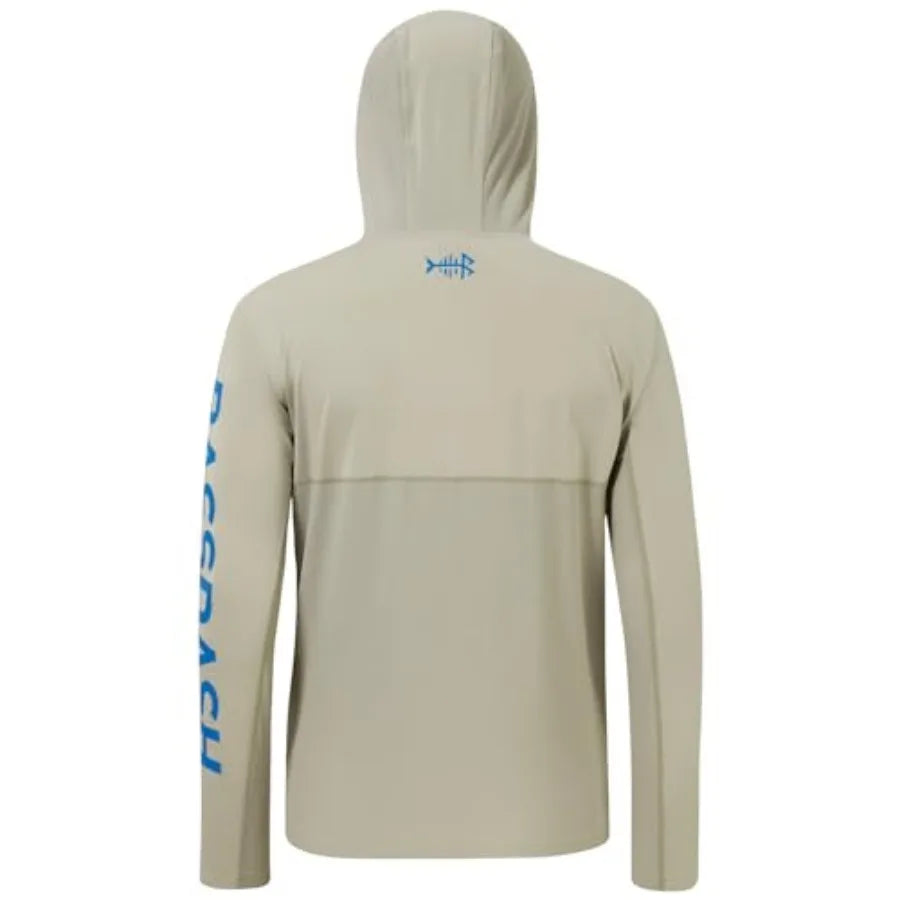 UPF 50+ Men's UV Sun Protection Long Sleeve Performance Fishing Hoodie Hooded Shirts
