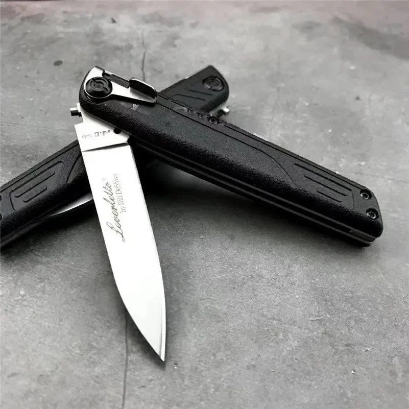 Multi-functional Folding Knife Made with Durable 440C Steel Outdoor Camping Hiking EDC Adventure Survival Tool Fishing Knife