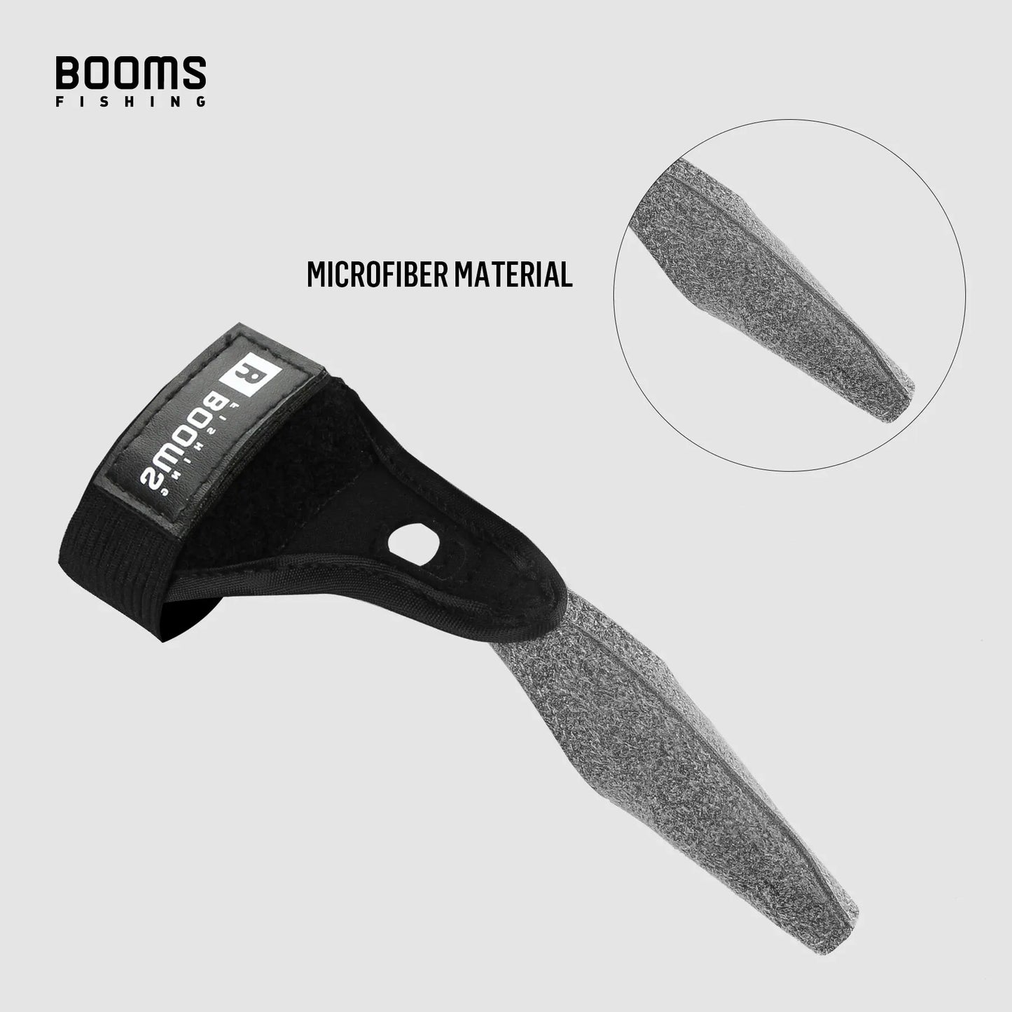 Booms Fishing FG1 Single Finger Protector Fly Fishing Gloves Non-Slip Breathable, Surf Casting Glove Fishing Tools Accessories