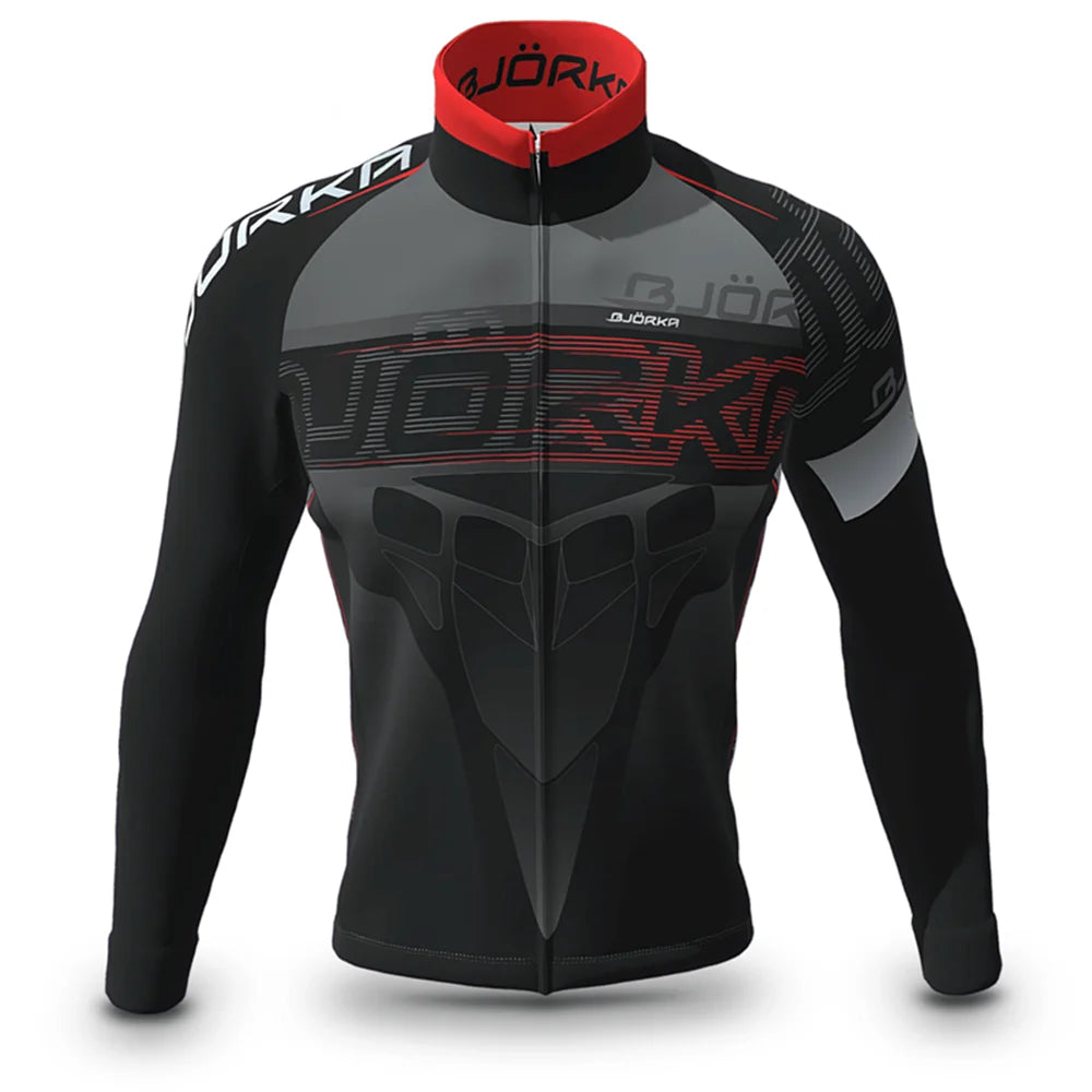 Spring/summer Men's Long Sleeve Thin Cycling Jackets Bicycle Breathable Jersey Uv Protection 3 Rear Pockets Bike Shirts