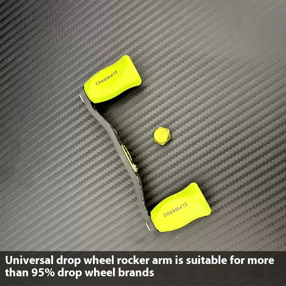 NEW 20g Fishing Reels Rocker Arm Drip Wheel Carbon Rocker Arm Universal Carbon Fiber Rocker Arm Drip Wheel Refitting Accessories