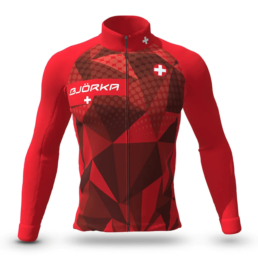 Spring/summer Men's Long Sleeve Thin Cycling Jackets Bicycle Breathable Jersey Uv Protection 3 Rear Pockets Bike Shirts