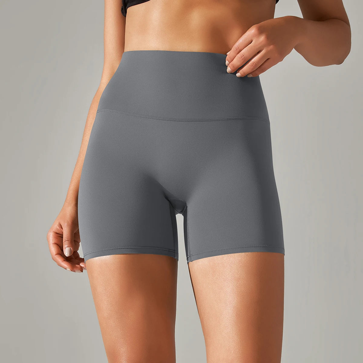 Yoga Shorts Women Fitness Shorts Running Cycling Shorts Breathable Sports Leggings High Waist Summer Workout Gym Shorts