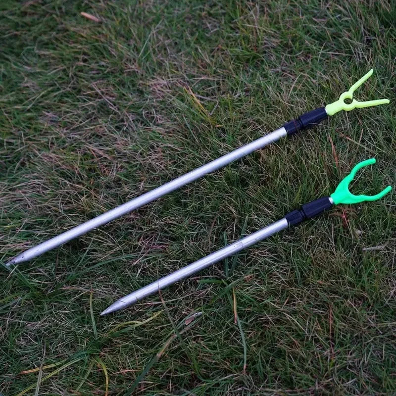 1-5PCS Retractable Fishing Rod Stand, Ground Fishing Rod Stand, Surf Catfish Rod Stand, Suitable for Bank Ground Sand