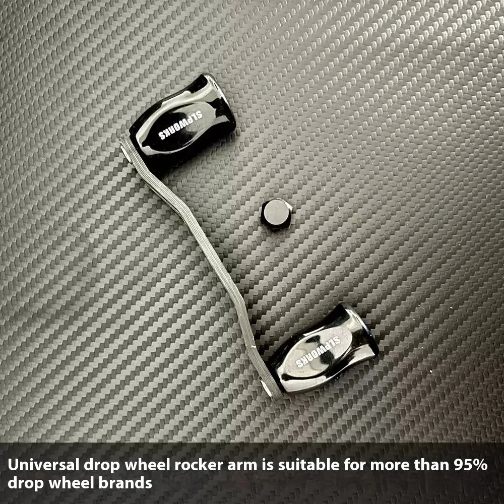 NEW 20g Fishing Reels Rocker Arm Drip Wheel Carbon Rocker Arm Universal Carbon Fiber Rocker Arm Drip Wheel Refitting Accessories